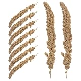 SEWACC Hirse Vogelsnack mit Schale 500g – Getrocknete Hirse für Wellensittiche Nymphensittiche und Papageien Natürlicher Trainingssnack und Beschäftigungsspielzeug