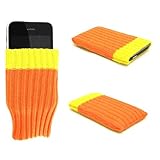 'Wow' Unique Orange Socken / Skin / Hülle passend für Philips Xenium 9@9q