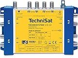 TechniSat TECHNISYSTEM 5/8 G2 - Multischalter-System für Großanlagen (Grundeinheit mit Anschlussmöglichkeit von 4 ZF-Ebenen/Sat Blöcke, für Quattro-LNB, inklusive Netzteil)