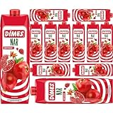 Dimes Granatapfelsaft Fruchtsaft 25% Granatapfelsaftkonzentrat 1000 milliliter x 12 STÜCK mit Pufai Grocery,