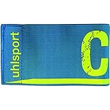 Uhlsport Unisex Kapitänsbinde Spielführerarmbinde, Cyan, Weiß, Einheitsgröße EU