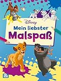 Disney Kreative Beschäftigung: Mein liebster Malspaß: Mit mehr als 60 tollen Ausmalbildern | Malbuch ab 3 Jahren mit Motiven aus den schönsten Disney-Filmen