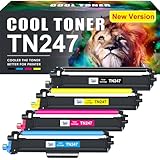 TN-243CMYK TN247 MFC L3750CDW Toner: für Brother DCP-L3550CDW Toner MFC-L3750CDW MFC-L3770CDW HL-L3210CW HL-L3230CDW MFC-L3710CW MFC-L3730CDN TN243CMYK TN 243CMKY 247 TN-247 TN-243 4er-Pack