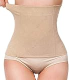 Bafully Postnatal Bauchgurt & Taillenmieder, 2 in 1 Design multifunktionell Bauchweg Taillenformer elastisch Unterstützung Figurformende Bauchband Shapewear Gurt nach Geburt, Hautfarbe, XL