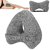 TIVUNORON Kniekissen, Ergonomisches Seitenschläfer Kniekissen, Orthopädisches Kissen Für Bein, Memory Foam Knee Pillow, Lindert Rücken- und Hüftschmerzen, Unterstützung für Schwangere Schlafen