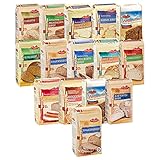 Bielmeier - Küchenmeister Brotbackmischungen 15teiliges Kennenlern-Set,1er Pack (1 x 7.5 kg)
