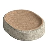 Katzenkratzer, Kratzbrett, Katzenkratzmatte, 41 x 31 x 10 cm, ovale Katzenkratzmatte, Kratzmatte, Bett, Haustier-Schlafmatte für Indoor-Katzen