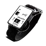 Kochenty Punktezähler für Golfclub-Bewegung, Putt-Schuss-Zähler mit schwarzem Armband