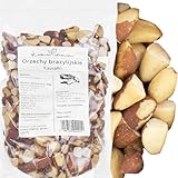 Kuchnia Zdrowia - Paranüsse Hälften - Leckerer Snack - Salzfrei - Natürlich - Vegan - 1kg Doypack (200g)