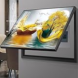 SZITW Sicherungskastenabdeckung, dekorativer Zählerkasten im schlichten Design, für die Dekoration von Schalttafeln im Haus, dekorativer Verteilerkasten für Stromzähler im Innenbereich, Gemälde ve