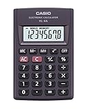 Casio HL-4A Taschenrechner Anthrazit Display (Stellen): 8 batteriebetrieben (B x H x T) 56 x 9 x 87m, 1 Stück