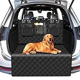 MEIYANFA Hundematte für Den Kofferraum für VW Amarok (Doppelkabine ab Bj.2010), Hund mit Seitenschutz und Ladekantenschutz - Hundedecke Kofferraum Kofferraumschutz Hund,B