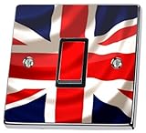 Union Jack UK Britische Flagge Lichtschalter-Sticker, haut von Lichtschalter CO