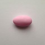 Hochzeitsmandeln 500 g weiß od rosa (für ca. 31-33 Gastgeschenke) - Gastgeschenk Hochzeit Bonboniere Zuckermandeln - griechische Koufeta italienische Confetti französische Dragees, Farbe:rosa matt