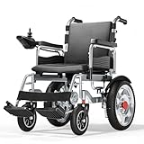 HOMYKING Rollstuhl Elektrisch Faltbar, Leicht Elektrorollstuhl, Erwachsene Elektrische Rollstühle, Elektromobil Klappbar Für Senioren, Faltbarer Elektro rollstuhl, Mobilitätsroller für 25 Kilometer