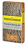 Floragard Blähton Tongranulat zur Drainage - Hydrokultursubstrat - für Pflanzkästen, Kübel oder Töpfe - 50 L, 001-KAR-0050L, Single