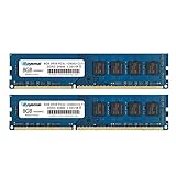 16GB Kit (2X8GB) DDR3-RAM, DDR3 1600 PC3-12800U 8GB DDR3 2Rx8 240-pin Dimm CL11 1,5V Desktop Arbeitsspeicher Module Upgrade