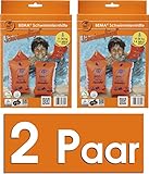 Happy People BEMA® Original Schwimmflügel, orange, Größe 0, 11-30 kg, 1-6 Jahre (2 Paar)