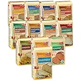 BIELMEIER KÜCHENMEISTER Brotbackmischung 12-teiliges Kennenlern-Set á 1000 g made in Germany