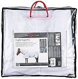 Kerbl 328693 Fliegendecke Superfly inklusiv Halsteil, weiß, 135 cm (1er Pack)