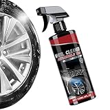 Autoreifenreiniger, Reifenglanz Reifenglanzspray, 120 Ml Auto Rad Reinigungsspray, Autofelgen Reinigungsspray, Stark Reinigender Bremsstaubentferner, Für Alle Und Reifen Geeignet