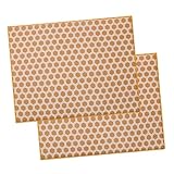 BEBEMOKO 2 Stück saugfähige Küchenmatte, Abtropfmatte, Besteck, wasserabsorbierende Matte, praktische Abtropfmatte, Mehrzweck-Geschirrmatte, Besteck, Trockenkissen, Küchengeschirr, Spülbeckenmatte,