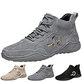 Barfußschuhe Herren Ergomischer Bergschuhe Männer Teenager Laufschuhe Herrenschuhe Sport Wanderschuhe Running Sportschuhe Joggingschuhe Bequeme Weiten Orthopädische Schuhe