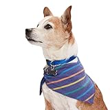 Youly Hundehalstuch, gestreift, wendbar, Größe L/XL