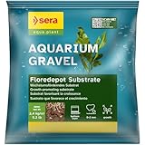 sera Aqua Gravel Floredepot Substr 2,4kg | Bodengrund für alle Süßwasseraquarien | Nährboden und Dünger für Aquariumpflanzen | als Bisis unter Kies | Enthält Torf und Aktiv-pellets