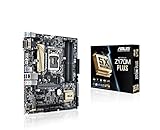 Asus Z170M-Plus Mainboard Sockel 1151 (Micro-ATX, Intel Z170, 4x DDR4-Speicher, Typ C USB, M.2 Schnittstelle)