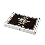 akoma akoma Exklusive Kollektion afrikanische schwarze Seife (4 Riegel 60g)