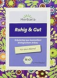 Herbaria 'Ruhig & Gut Tee' 15FB BIO Kräutertee aus kontrolliert biologischem Anbau Für den Abend (1 x 24 g)