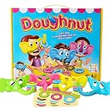 Nbbwwu Doh Nutters-Spiel, Donuts-Brettspiel Für Kinder, Elefantennase, Die Donuts Aufsammelt, Lustiges Familienspiel Mit 4 Elefantennasen Für Familienfeiern, Elefant Donuts Familienspiele Für Kinder