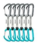 EDELRID Expressset Pure Wire Set Sixpack, Slate-icemint