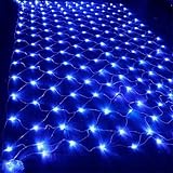 Netzlichter For Den Außenbereich, Innenbereich, 200 LEDs, 3 M X 2 M, Steckbare, Wasserdichte IP44-Netz-Lichterkette Mit 8 Lichtmodi/Timer/Fernbedienung, For Weihnachtsbaum-/Außen-/Fenster-/Gartendekor