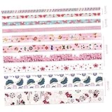 PHENOFICE Notizbuchaufkleber Washi-tape Papierklebeband Abdeckband Dekoratives Klebeband Diy-tape Für Scrapbook Zubehör Und Geschenkverpackungen