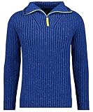 RAGMAN Herren Troyer-Strickpullover XXL, Mitternachtsblau-077