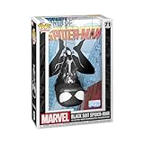 Funko Spider-Man Web of Spider-Man - Black Suit Spider-Man (Comic Cover) Vinyl Figur 71 Unisex Pop! Standard