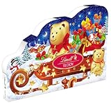 Lindt Schokolade zu Weihnachten Teddy Adventskalender 2022 | 265 g | Schokolade für die Weihnachtszeit | Schokoladen-Geschenk