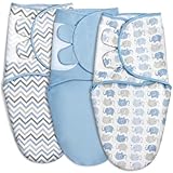 GLLQUEN BABY Swaddles Pucksack Baby 0-3 Monate,100% Bio-Baumwolle Baby Schlafsäcke für Neugeborene,Oeko-tex100 Schlafsack für Kleinkinder,Unisex 3er Pack Wickel