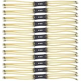 Piuluvor® 12 Stück Slingshot Gummi 13,5 cm Steinschleuder Gummi Langlebig Ersatzgummi für Schleuder Gelb Schleuder Gummi für Jagd Im Freien
