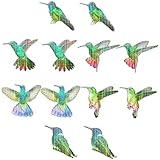 Cabilock 12st Magnetischer Aufkleber Des Vogels Eule Zu Film Bildschirmtürmagnete Netz Solar- Einziehbare Bildschirmtür Vögel Aufkleber Fliegen Im Freien Alarm Sensor Pvc Magnetisch