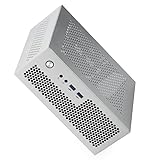 Adrosstoller A09 ITX HTPC Desktop Computer Chassis HTPC Gehäuse Rahmen Wärmeableitung HTPC Gehäuse für Home Video Computer