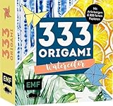 333 Origami – Watercolor: Mit Anleitungen und 333 feinen Papieren