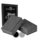 Black Sweden Home® SVAMP Küchenschwamm Schwarz, 8 Stück - Spülschwamm Schwarz, Langlebig und Universell Einsetzbar - Geschirrschwamm, Putzschwamm mit Scheuervlies