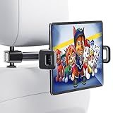 TOCHIO Pro Tablet iPad Halterung für Auto Rücksitz Tablet Halterung Telefonhalterung Ständer für iPad, Tablets, Nintendo Switch, iPhone, Smartphones 4,7 Zoll bis 12,9 Zoll Geräte, Essentials