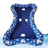 Schwimmreifen für Hunde, rutschfeste Haustier Schwimmmatte Für Pool, Wassermatte Mit Aufblasbarem Design Für Schwimmen See Badewanne Outdoor Spaß Garten Freiflächen