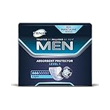 TENA MEN Level 1 - Inkontinenzeinlagen für Männer mit leichter Blasenschwäche/Inkontinenz – an männliche Anatomie angepasste Einlagen - Vorteilspack (96 Hygiene-Einlagen)