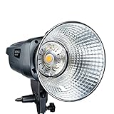 Walimex pro Emerger 400 Studioblitz mit 400 Ws Blitzleistung, Blitzgerät mit 2,4 GHz Funk, Fotoblitz mit kurzer Wiederaufladezeit, Blitzleuchte mit dimmbarem LED-Einstelllicht