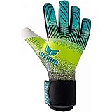 Erima Unisex ErwachseneFLEX RD Robusto Torwarthandschuhe (7222003), petrol/lime/schwarz, 9